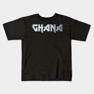 Heavy metal Ghana Kids T-Shirt